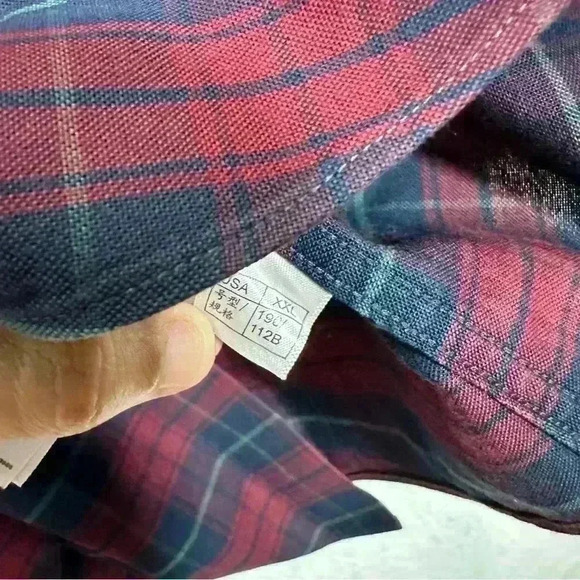 Brooks Brothers Shirt Supima Cotton Mens XXL Original Polo Plaid Multicolor - Picture 5 of 9